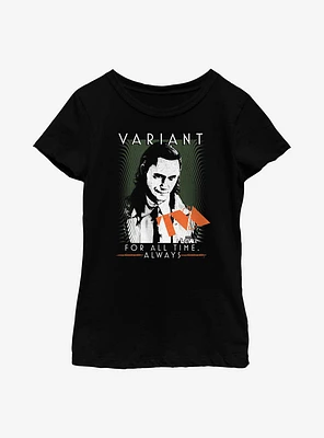 Marvel Loki God Please Youth Girls T-Shirt