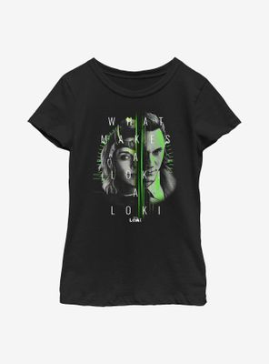 Marvel Loki Sylvie Portrait Youth Girls T-Shirt