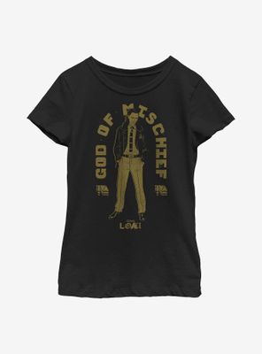 Marvel Loki Mischievous Scamp Youth Girls T-Shirt