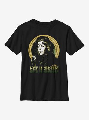 Marvel Loki For Love Of Mischief Youth T-Shirt