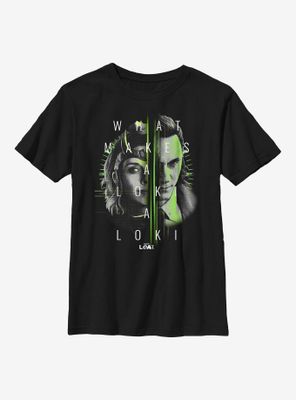 Marvel Loki Sylvie Portrait Youth T-Shirt