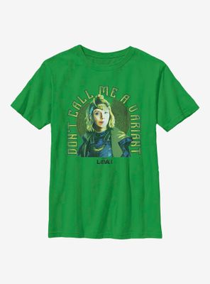 Marvel Loki Time For Sylvie Youth T-Shirt