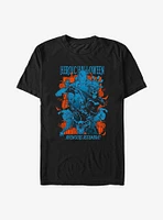 Marvel Avengers Pumpkin Group Poster T-Shirt