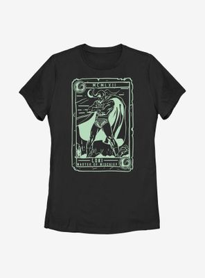 Marvel Loki Collector Card Womens T-Shirt