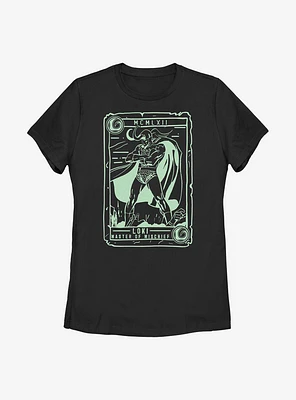 Marvel Loki Collector Card Womens T-Shirt