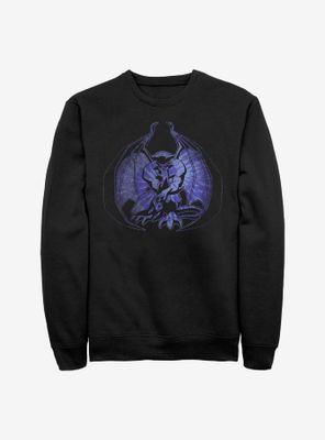 Disney Gargoyles Tie Dye Fill Sweatshirt