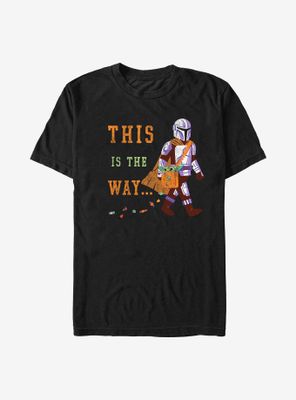 Star Wars The Mandalorian Trick Way T-Shirt