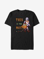 Star Wars The Mandalorian Trick Way T-Shirt