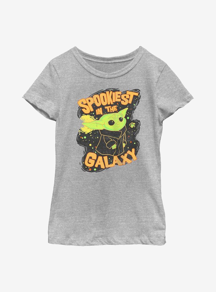 Star Wars the Mandalorian Spookiest Galaxy Youth Girls T-Shirt