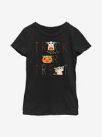 Star Wars The Mandalorian Trick Child Treat Youth Girls T-Shirt