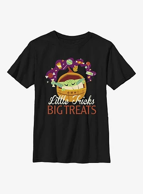 Star Wars The Mandalorian Big Treats Youth T-Shirt