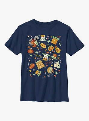 Star Wars The Mandalorian Candy Hunter Youth T-Shirt