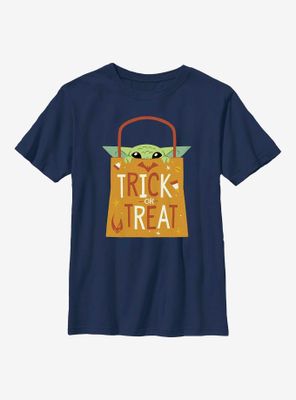 Star Wars The Mandalorian Trick or Treat Youth T-Shirt