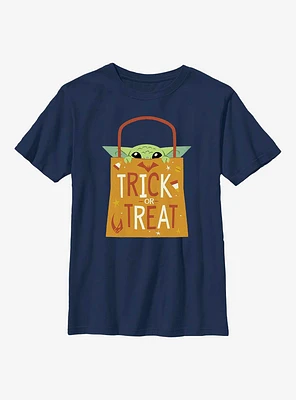Star Wars The Mandalorian Trick or Treat Youth T-Shirt