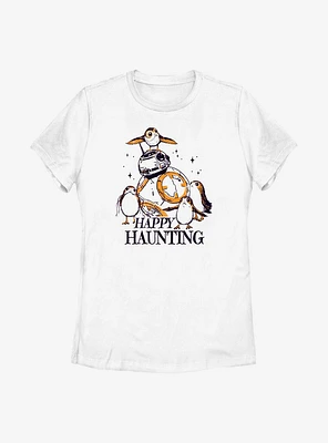 Star Wars Happy Haunting Womens T-Shirt