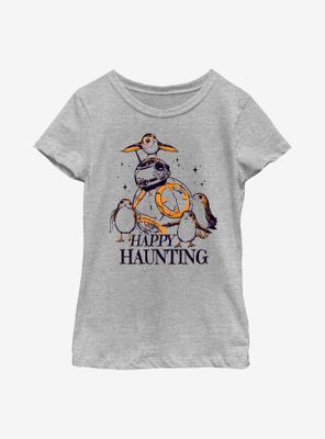 Star Wars Happy Haunting Youth Girls T-Shirt