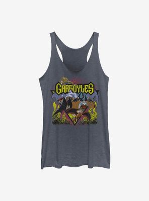 Disney Gargoyles Gargoyle Retro Rock Womens Tank Top