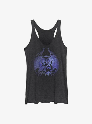 Disney Gargoyles Tie Dye Fill Womens Tank Top