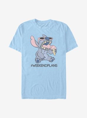 Disney Lilo And Stitch Weekend Plans T-Shirt