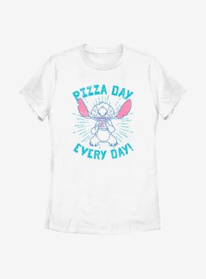 Disney Lilo And Stitch Pizza Day Every Womens T-Shirt