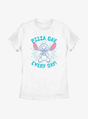 Disney Lilo And Stitch Pizza Day Every Womens T-Shirt