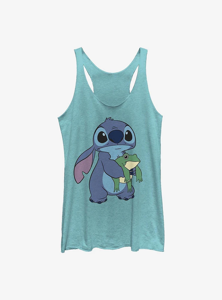Disney Lilo And Stitch Froggie Womens Tank Top