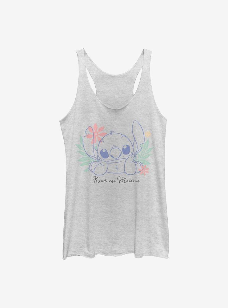 Disney Lilo And Stitch Kindness Matters Womens Tank Top