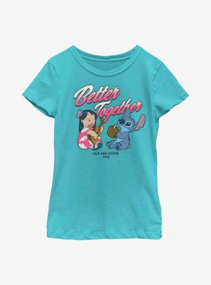 Disney Lilo And Stitch Chillin Youth Girls T-Shirt