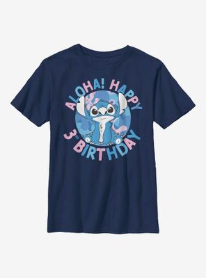 Disney Lilo And Stitch 3rd Birthday Youth T-Shirt