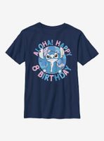 Disney Lilo And Stitch 8th Birthday Youth T-Shirt