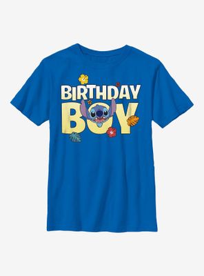 Disney Lilo And Stitch Birthday Boy Youth T-Shirt
