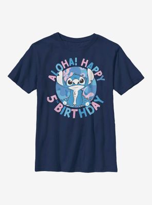 Disney Lilo And Stitch Groupt Shot Youth T-Shirt
