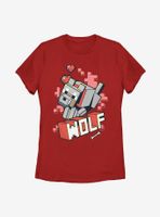 Minecraft Wolf Hero Womens T-Shirt