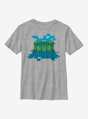 Minecraft Creeper Mob Youth T-Shirt