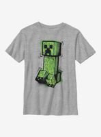 Minecraft Graffiti Creeper Youth T-Shirt