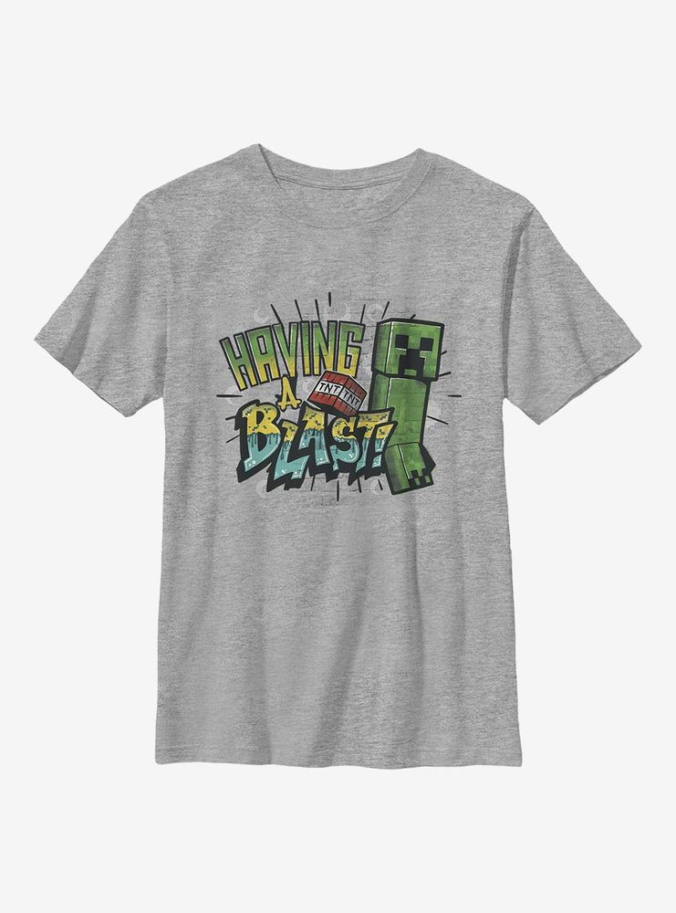 Minecraft Having A Blast Youth T-Shirt