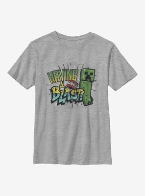 Minecraft Having A Blast Youth T-Shirt