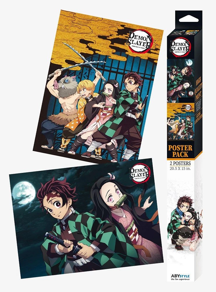 Demon Slayer Boxed Poster Set