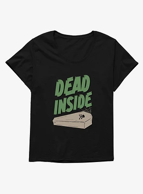 Halloween RIP Dead Inside Girls Plus T-Shirt