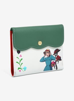 Studio Ghibli Howl’s Moving Castle Floral Hats Small Wallet - BoxLunch Exclusive