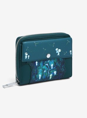 Our Universe Studio Ghibli Princess Mononoke Kodama Small Zip Wallet - BoxLunch Exclusive