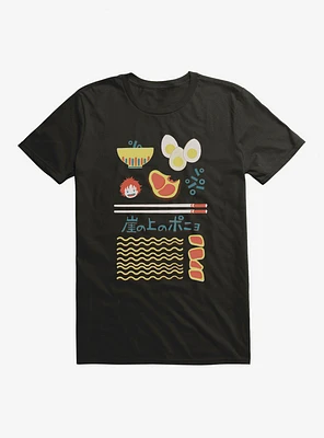 Studio Ghibli Ponyo Ramen Essentials T-Shirt