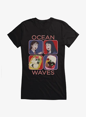 Studio Ghibli Ocean Waves Bento Box Girls T-Shirt