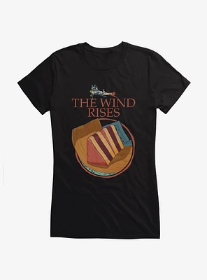 Studio Ghibli The Wind Rises Cake Slices Girls T-Shirt