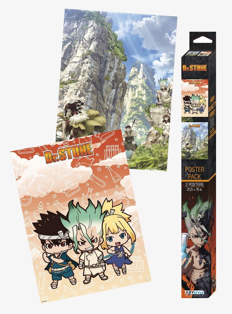 Dr. Stone Boxed Poster Set