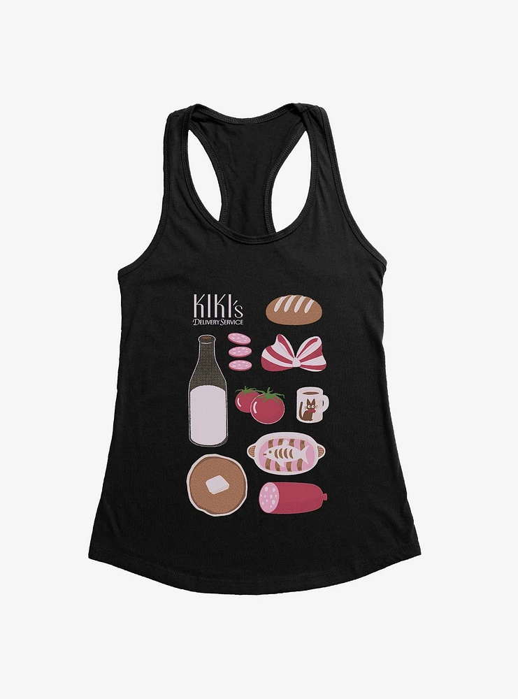 Studio Ghibli Kiki's Delivery Service Essential Foods Girls Tank Top