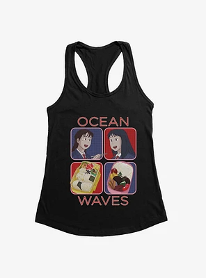 Studio Ghibli Ocean Waves Bento Box Girls Tank Top