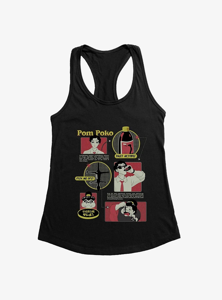 Studio Ghibli Pom Poko Pick Me Ups Girls Tank Top