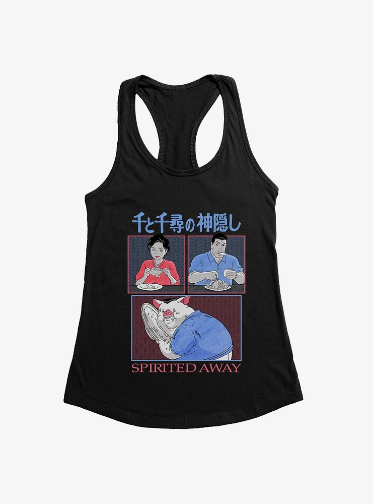 Studio Ghibli Spirited Away Chicken Dishes Girls Tank Top