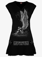 Fallen Angel Studded Sleeveless Dress